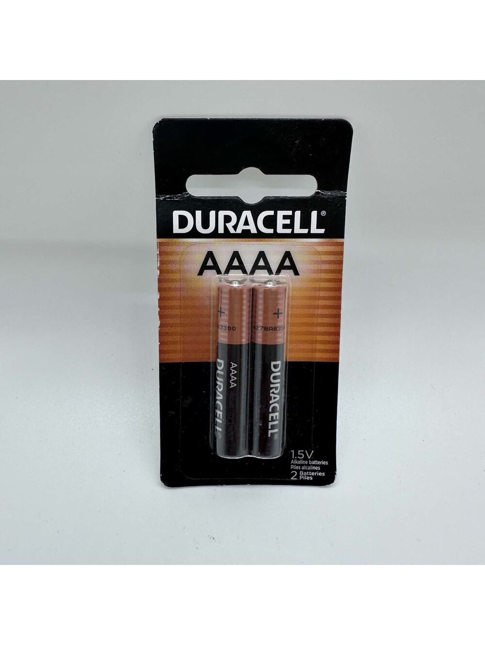 Duracell AAAA 1.5V Alkaline Batteries 2 Pack MN2500B2 New Sealed